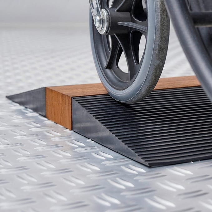 Datona® Rubberen drempelhulp 30 mm