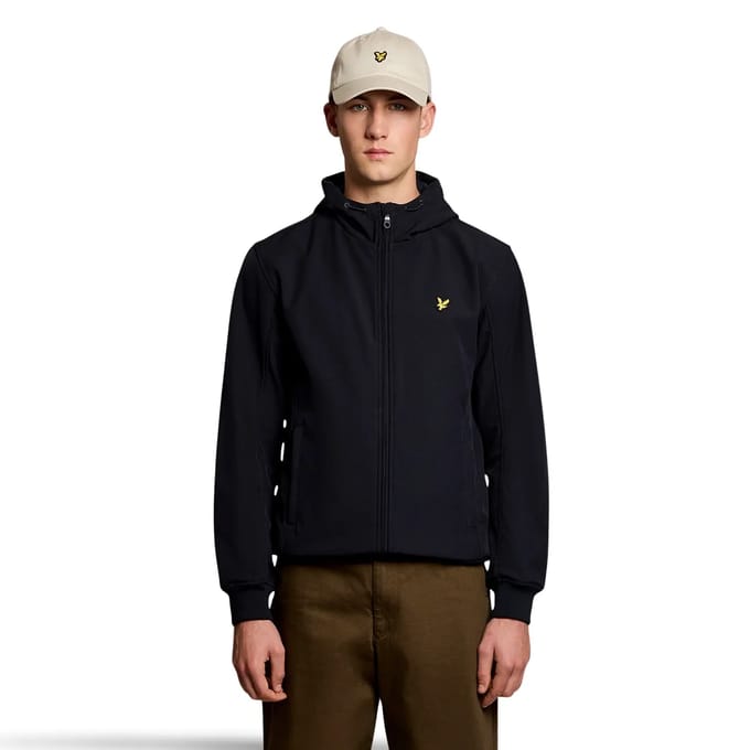 Lyle & Scott Jas Softshell Fleece Navy - Maat XL - Heren - Zomerjassen