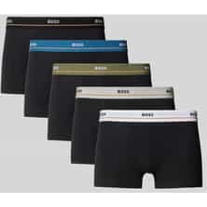 Boss Essential Trunk Boxershorts Heren (5-pack) - Maat M