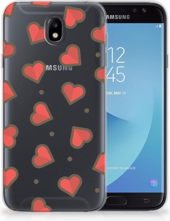 Samsung Galaxy J7 2017 | J7 Pro TPU bumper Hearts