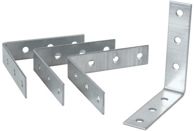 Stoelhoek - 85 mm - Verzinkt (4 stuks)
