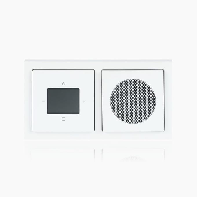Inbouwradio - Muziekspeler - Muziek luisteren - Bluetooth DAB+ - 220 Volt - Wit