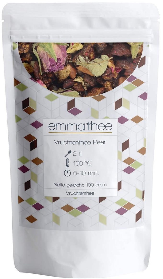 Perendroom 100 Gram - Losse Thee - Puur & Natuurlijk - Zacht & Fruitig
