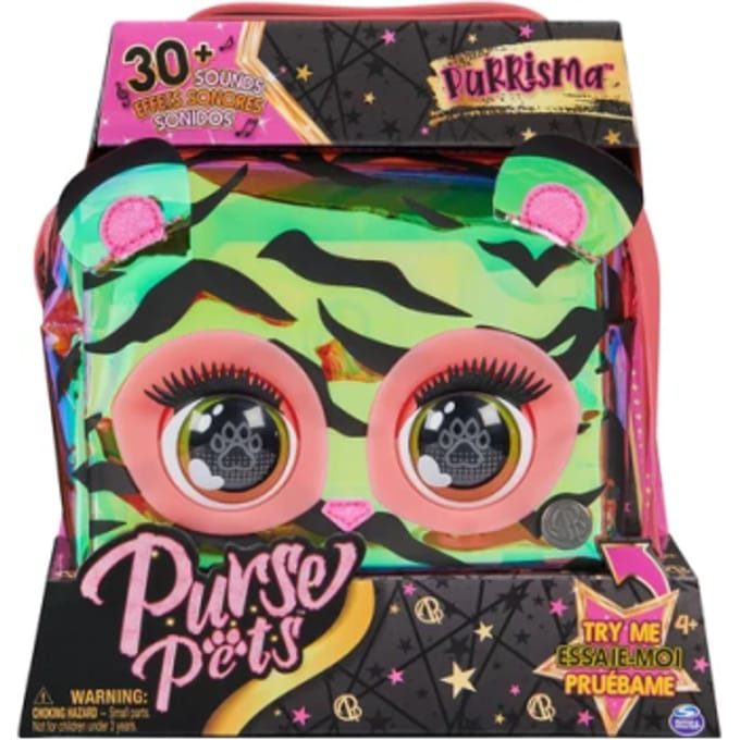 Purse Pets Holographic Tiger Elektroniche knuffels Interactieve knuffels