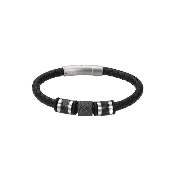 iXXXi Men-John-Zilverkleurig Mat-Heren Armband