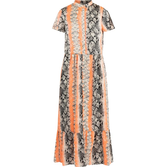 IZIA Jurk maxi met korte mouwen