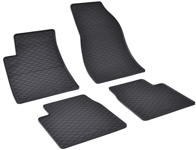 Automatten voor Citroen C3 Aircross (CC24) (2025-heden) - 4-delig - Rubber