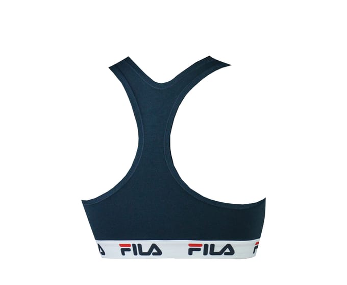 Fila - Woman Bra Elastic Band - Racerback Top - XS - Blauw