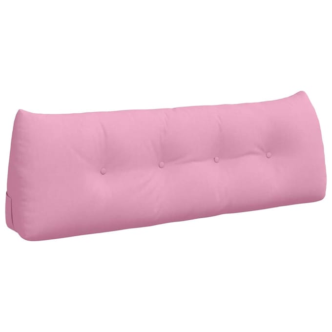 vidaXL - Rugkussen - Roze - 140 - x - 24 - x - 50 - cm - Stof