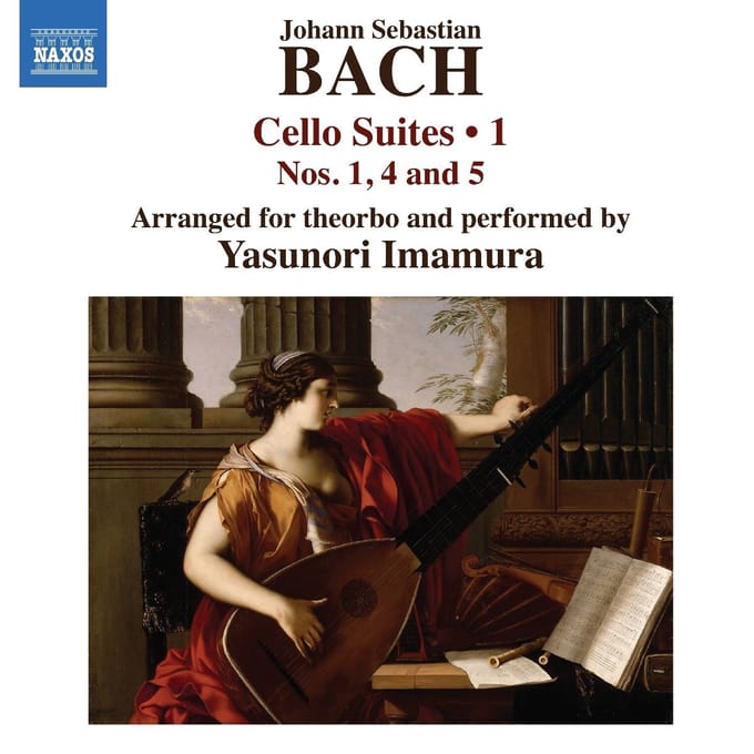 Yasunori Imamura - J.S. Bach: Cello Suites, Vol. 1 (Arr. For Theorbo) (CD)