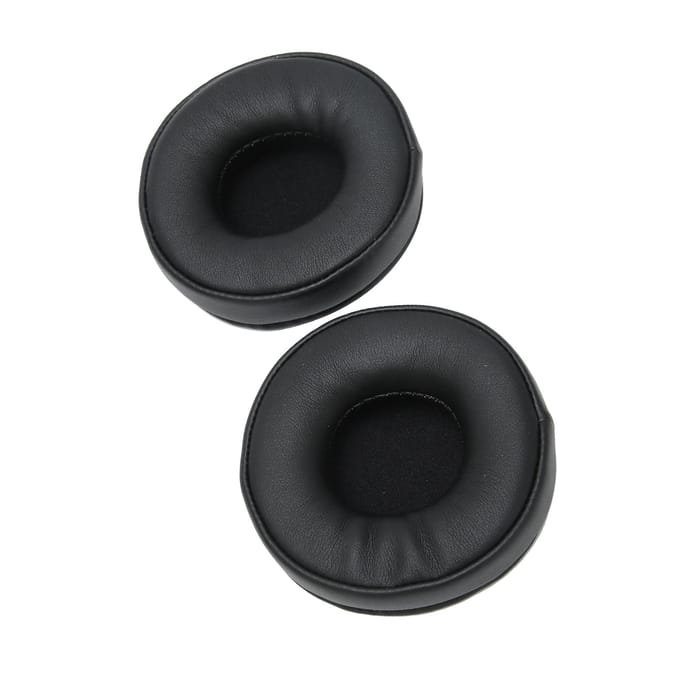 Universele 70mm Oorkussens Kussenhoes Vervanging Stereo Hoofdtelefoon Headset Accessoires black