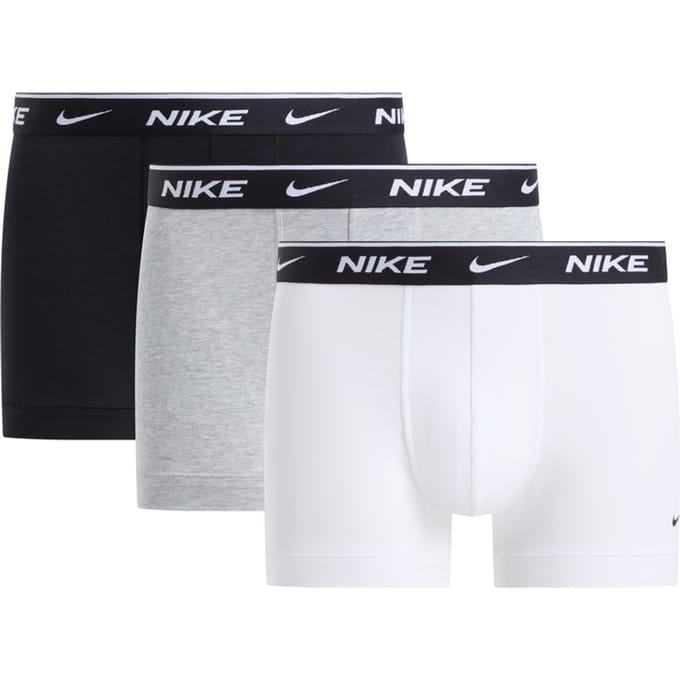 Nike Essential Cotton Stretch Trunk 3 Boxershorts Wit Kxyo