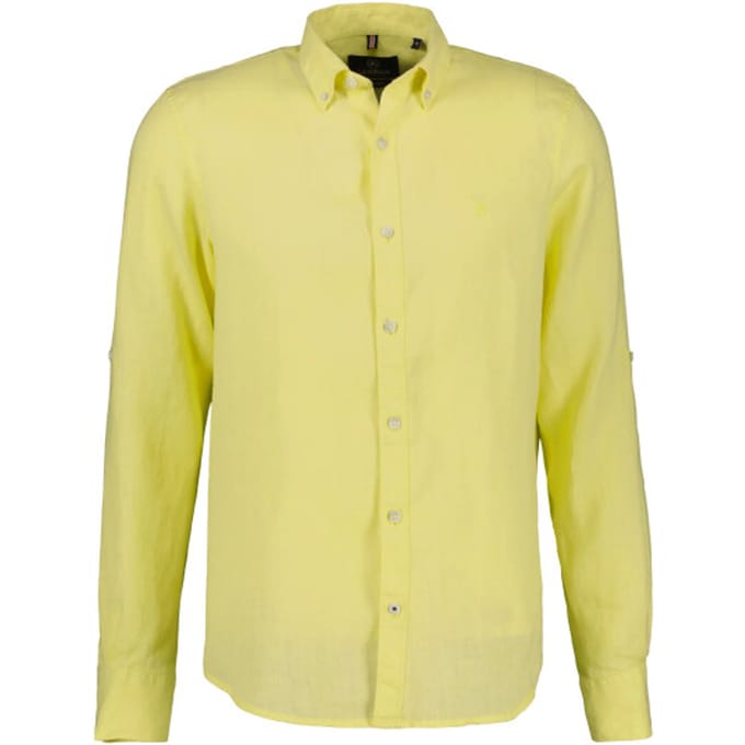 Lerros - Heren Overhemd - 2541111 - 532 Faded Yellow