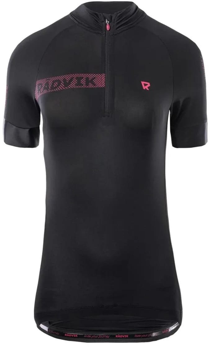 Radvik Alpha Lds Korte Mouw Wielertrui Zwart XS Vrouw