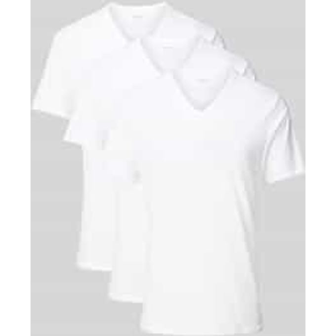 T-shirt met elastische band met logo in een set van 3 stuks