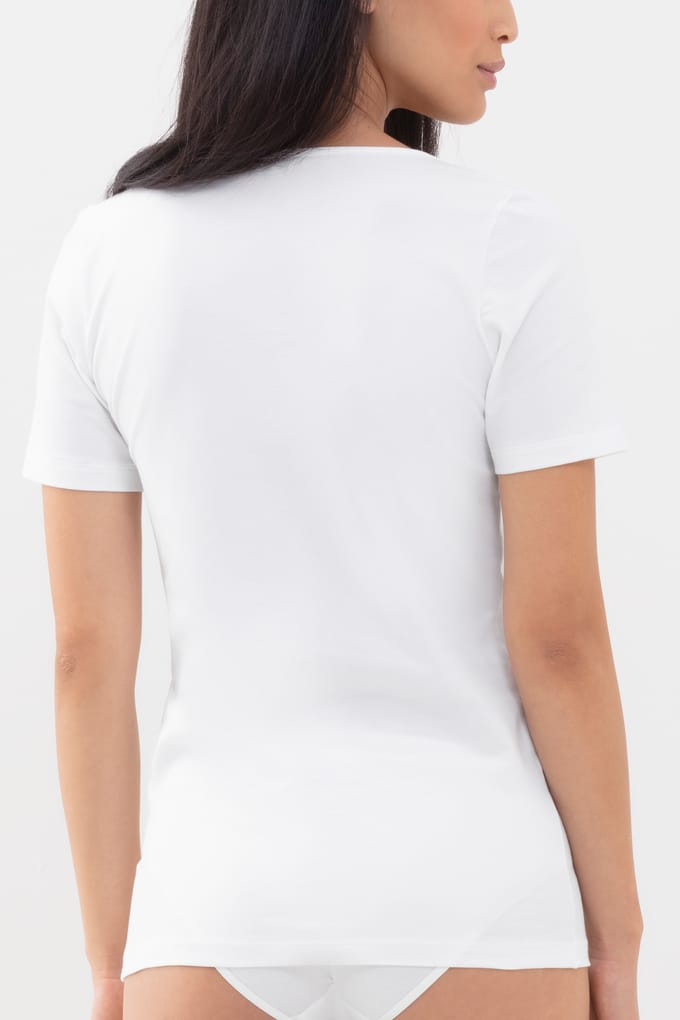 mey Damen Top 1/2-Lange Mouwen Serie Cotton Pure