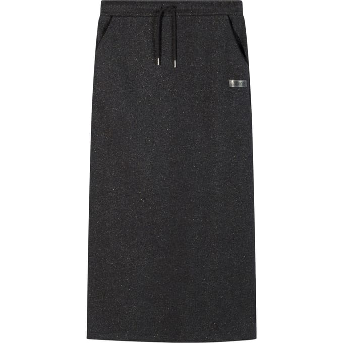 10DAYS Fitted Skirt Glitter Antra Melee Größe: M | Midiröcke Outlet | Damen