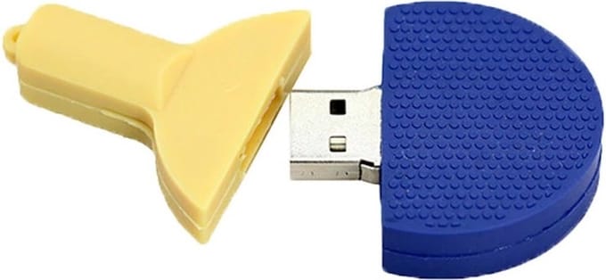 Tafeltennis 128GB 3.0 usb stick - tennisracket sport usb stick