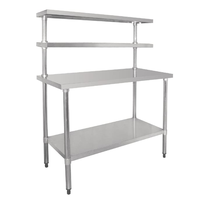Vogue RVS voorbereidingsstation 1800x600mm
