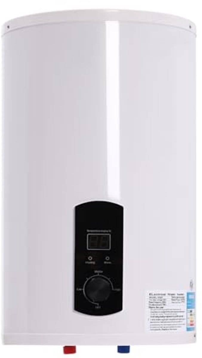 Elektrische waterverwarmer 50L met LED-display en instelbare thermometer