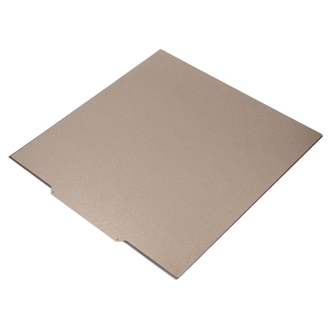 Dubbelzijdige PEI Bouwplaat Getextureerd Veerstaal Bed met Magnetische Basis 332x340 voor Raise3d Pro2 gray