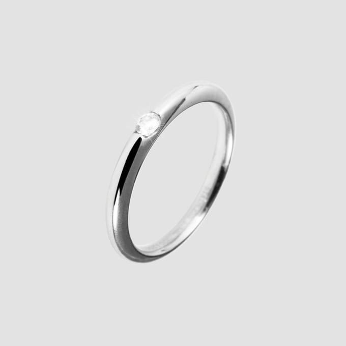 AKZENT Akzent dames ring Baraa, zilverkleurig, duurzaam