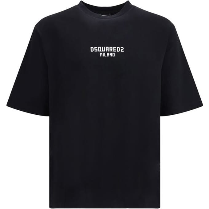Dsquared² Zwarte Katoenen T-Shirt