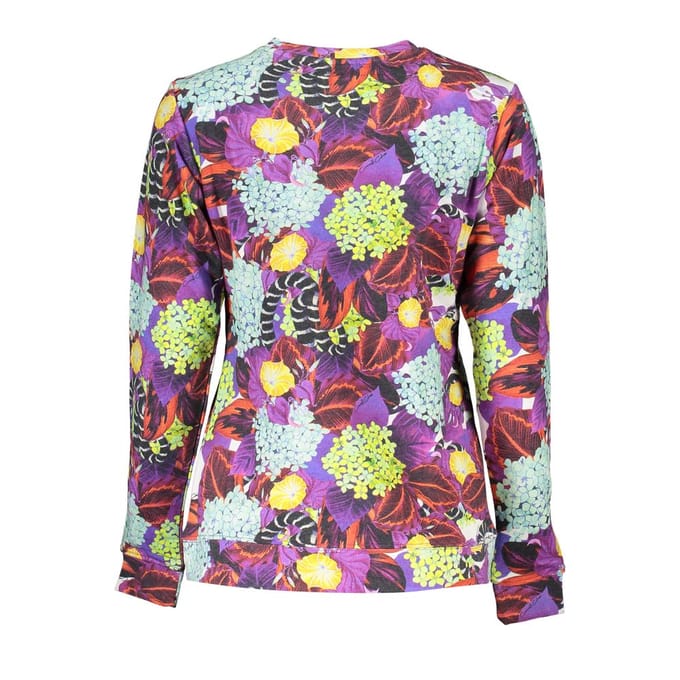 Bloemenprint Crew Neck Sweatshirt