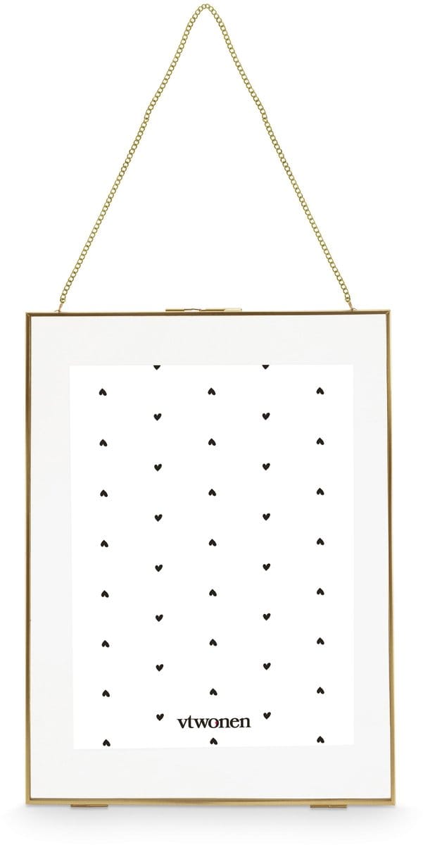 vtwonen Fotolijst Basic - Wissellijst Metaal - Fotokader Goud - 30 x 40 cm