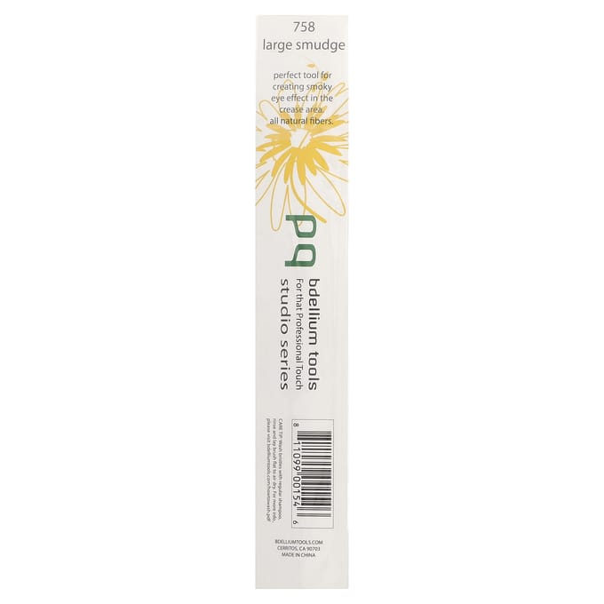Bdellium Tools, Standard Series, grote smudgekwast, ogen 758, 1 kwast