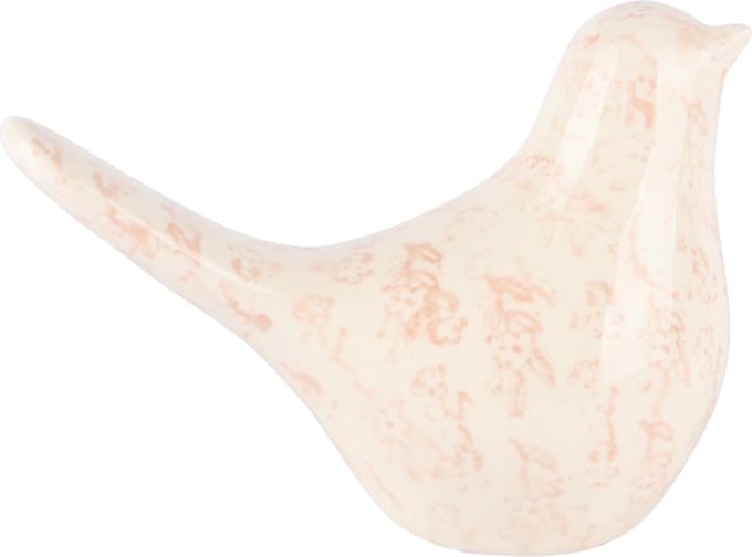 Dekoratief | Deco vogel 'Romance', keramiek, 14x7x11cm | A250924