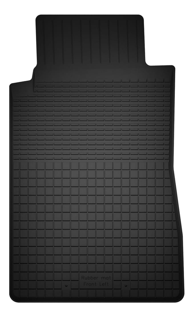 Wielganizator BasicProtect Serie - Rubber Mat voor Bestuurder - Ford Mustang MK6 Coupe - Antislip - Weerbestendig