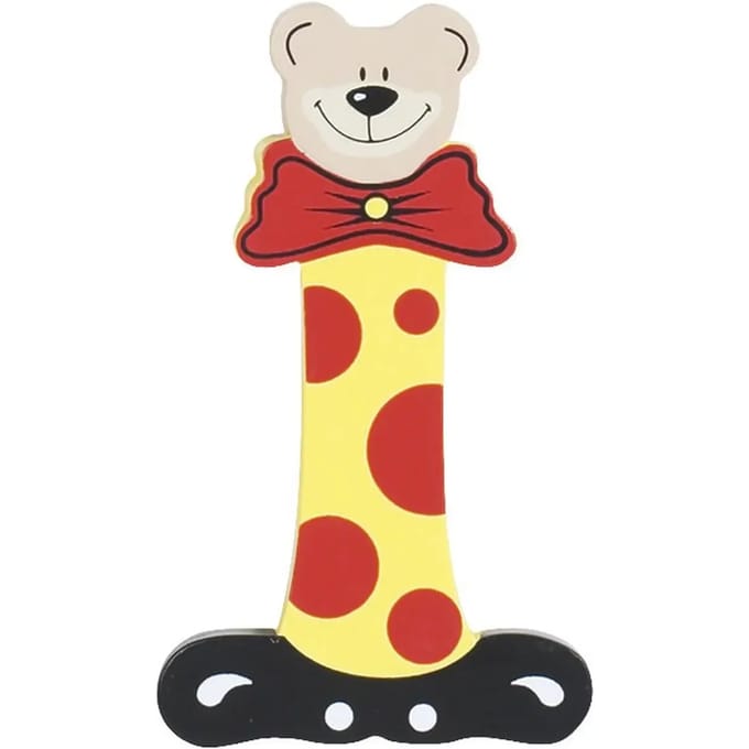 Houten letter i kind Playshoes
