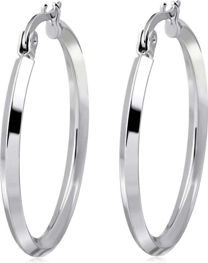 Amanto Oorbellen Berger 55mm - 316L Staal - ∅55mm
