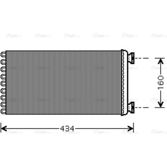 Verdamper, airconditioning HIGHWAY AUTOMOTIVE MNV021