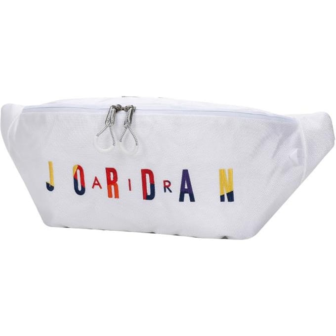 Jordan Polyester Crossbodytas, Heuptas Regular Unisex Wit ONESIZE