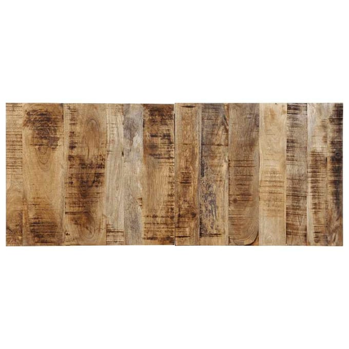 vidaXL - Hoofdbord - 120 - cm - massief - ruw - mangohout