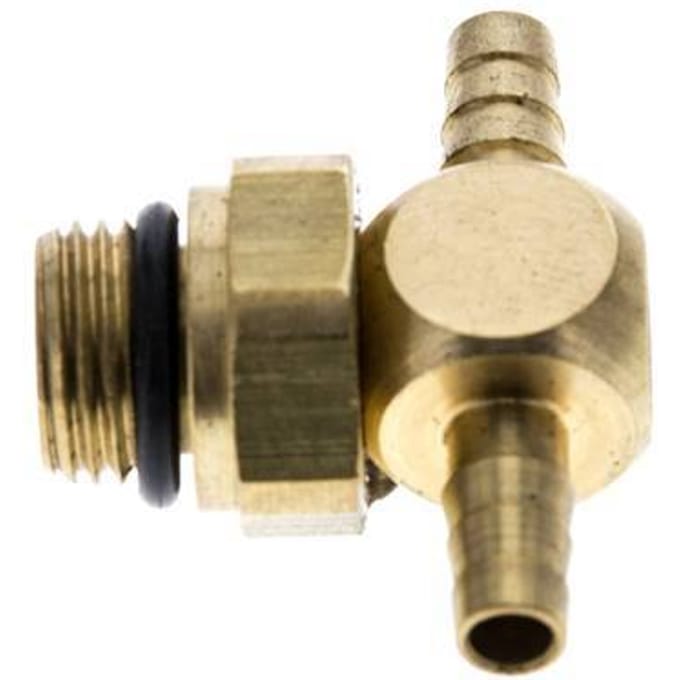 4 mm & G1/8'' Messing T-slangpilaar met buitendraad NBR Afdichting