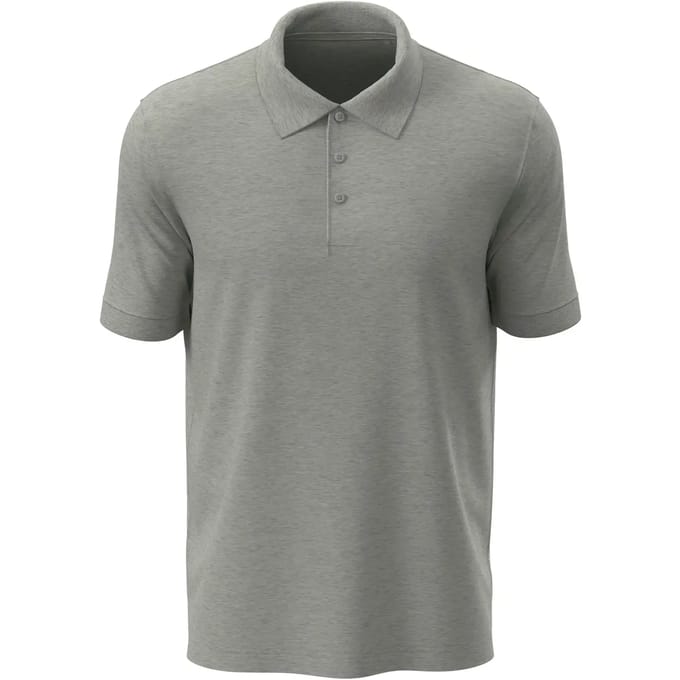 Stedman - Lux Polo - Grey Heather maat S