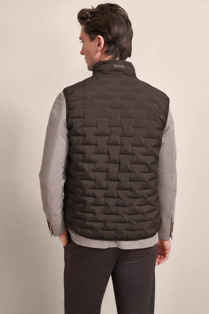 Bugatti Herren Waistcoat met een sportieve look