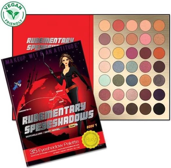 Rude Cosmetics Rudimentary Speyeshadows - 35 Eyeshadow Palette - Book 7