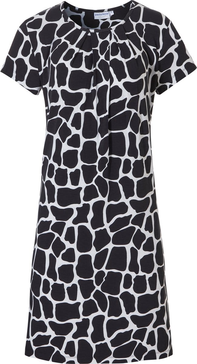 PastunetteBeach Dames Jurk zwart wit - Maat 40