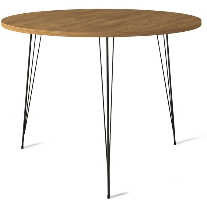 Asir Tafel - Kaukasische Eik - 90 x 75 x 90 cm