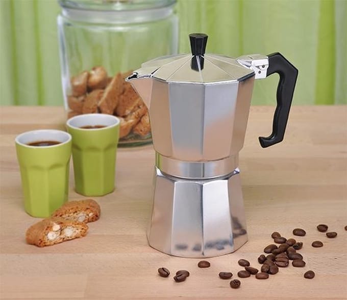 Haushalt 14049 espresso koker voor 6 koppen