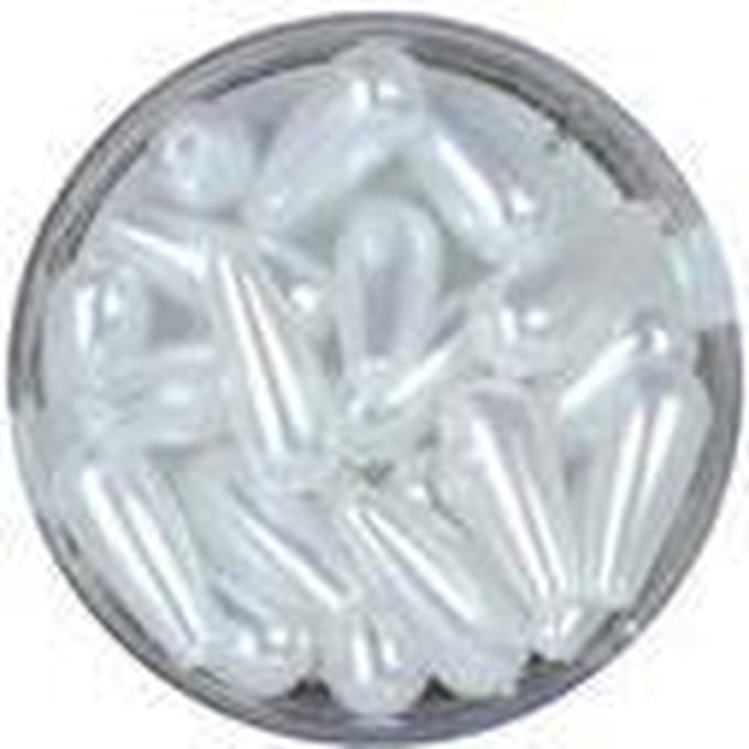 0803-14314 Parels facet geslepen wit 14 mm