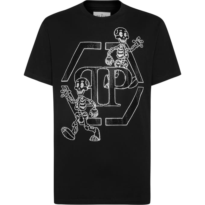 T-Shirt Ronde Hals Skeleton
