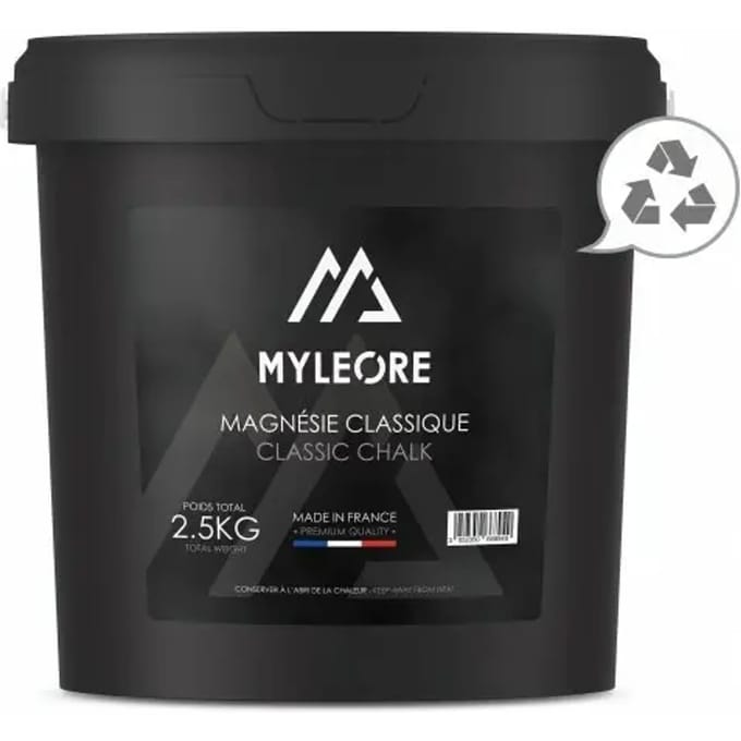 Klassieke magnesia Fit & Rack Myleore 2,5 kg