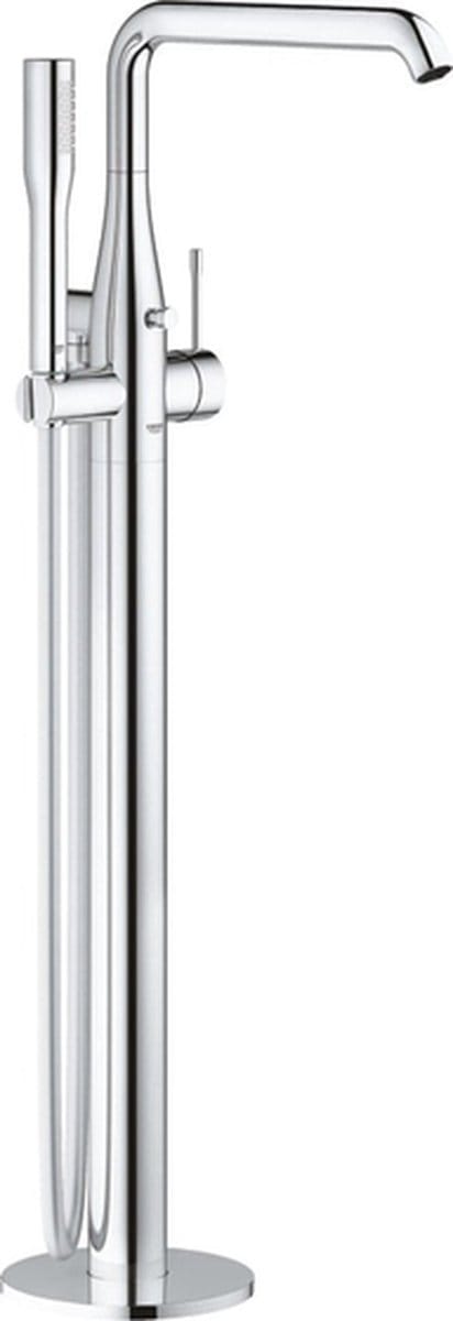 GROHE Essence vrijstaande badkraan met omstel en draaibare uitloop 27.7cm Chroom