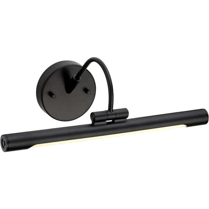 Elstead LED schilderij verlichting Alton in zwart, 39 cm