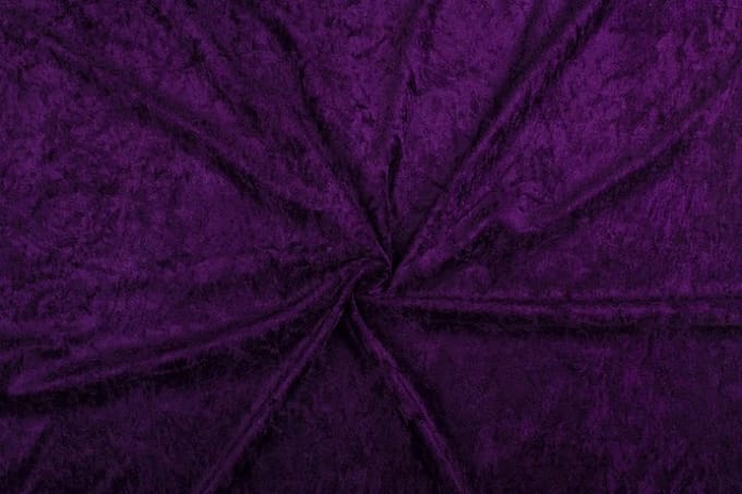 Velours de panne stof - Magenta 48 - 1 meter